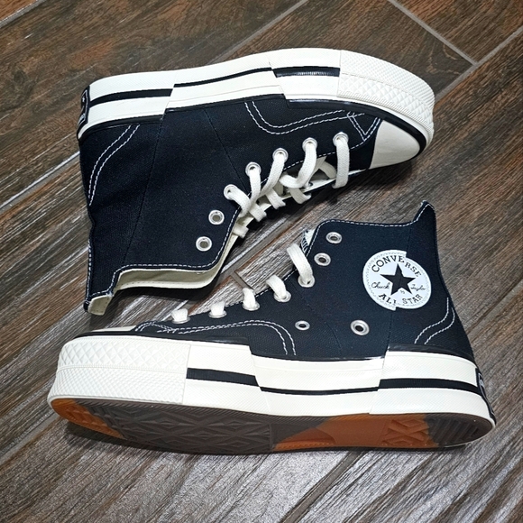 Converse Chuck 70 Plus Black/Egret/Black Women's 6.5 Men's 4.5 - Picture 2 of 11